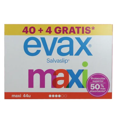 Evax sanitary 40+4 u. Maxi.