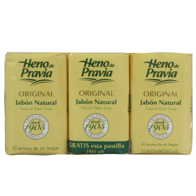 Heno de Pravia bar soap 2+1 u. Free.