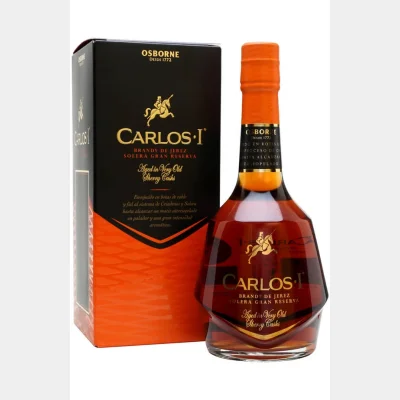 Carlos I Solera Gran Reserva + GB 40% 70cl