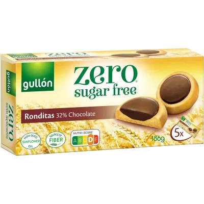Galleta Ronditas Zero 186g