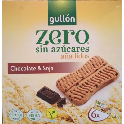 Snack Chocolate & Soya No Sugar Added 144g