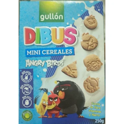 Dibus Mini Cereal Angry Birds 250g