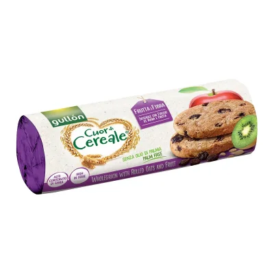 Gullon cereale frutta di fibra 300 gr