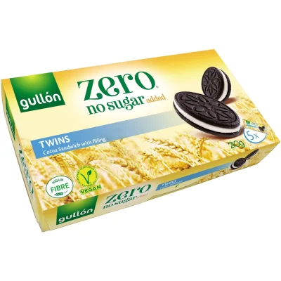 Twins Sandwich Cocoa Cream Zero 210g