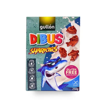Dibus Sharkies Cocoa Gluten Free 250g