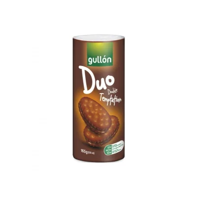 Gullón Duo Double Chocolate Filling 165gr
