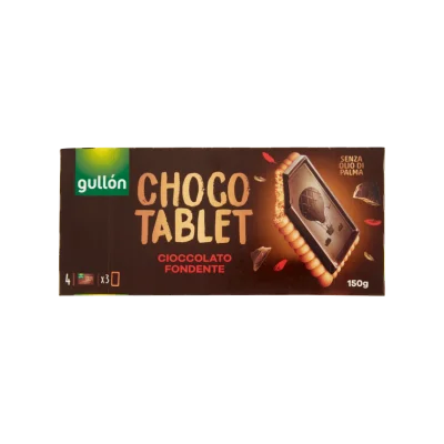 Gullón Choco Tablet Dark 150gr