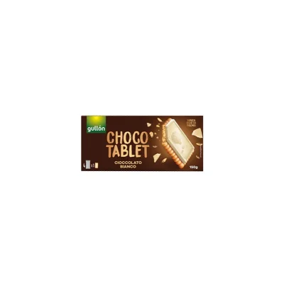 Gullón Choco Tablet White 150gr