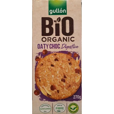 Bio Organic Digestive Oat Chocolate 270g