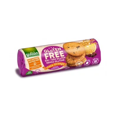 Gullón Gluten Free Biscuits Oat Orange 180gr