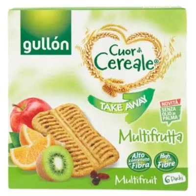 Gullon Cuor Cereali Multifrutti Gr.144