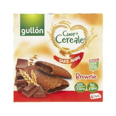 Gullón Cuor di Cereale Brownie 202.5gr Barrette