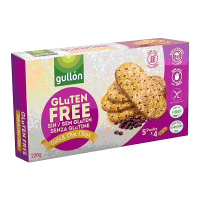 Oat Chocolate Chips Gluten Free Biscuits 220g