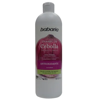 Babaria shampoo 700 ml. Onion antioxidant.