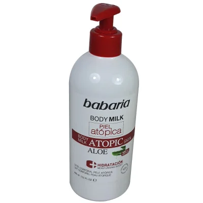 Babaria body milk 400 ml. Atopic skin.
