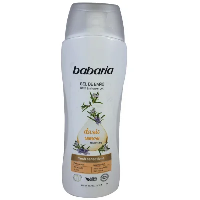 Babaria shower gel 600 ml. Rosemary.