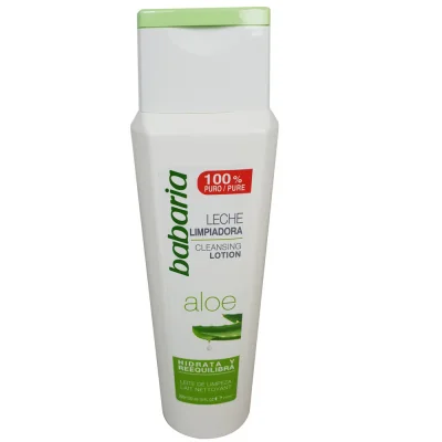 Babaria cleansing milk 300 ml. Aloe Vera.