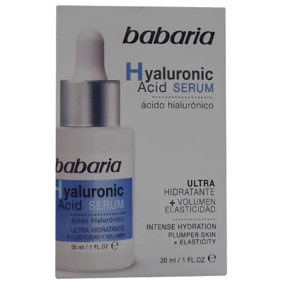 Babaria facial serum 30 ml. Hyaluronic acid.
