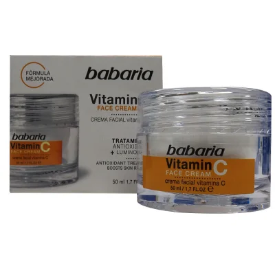 Babaria facial cream 50 ml. C Vitamin antioxidant.