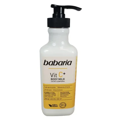 Babaria body milk 500 ml. Vitamin C.