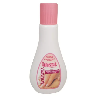Babaria nail polish remover 200 ml. Oily.