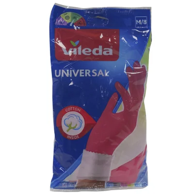Vileda gloves universal 1u. Size M. Interior of cotton.