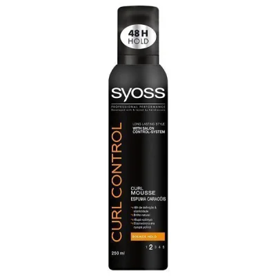 SYOSS MOUSSE 250ml CURL CONTROL ORANGE