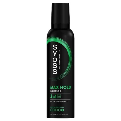 SYOSS MOUSSE 250ml MAX HOLD GREEN