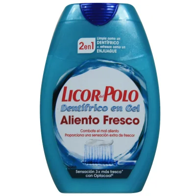 Licor del Polo dentifrice 75 ml. 2 in 1 Fresh breath.