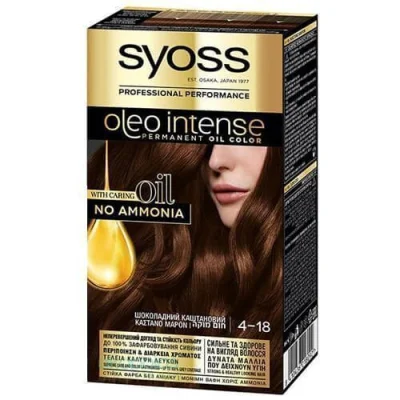 SYOSS COLOR SET OLEO N418 BROWN MARON