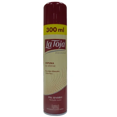 La Toja shaving foam 300 ml. Sensitive.