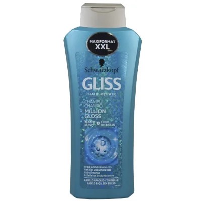 Gliss shampoo 650 ml. Million gloss dull hair.