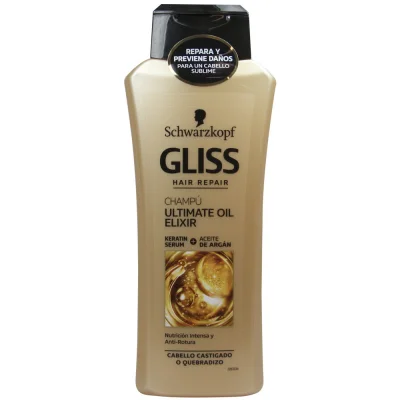Gliss shampoo 400 ml. Oil elixir damaged hair.