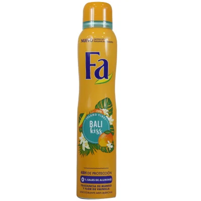 Fa deodorant spray 200 ml. Bali kiss.
