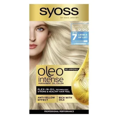 SYOSS COLOR SET OLEO N12.0 ULTRA BLONDE SILVER