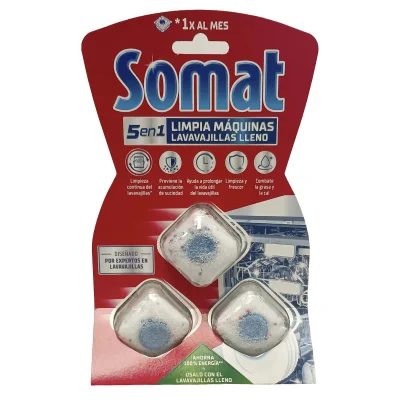 Somat machine cleaning 3 u. Limescale remover 5 in1.