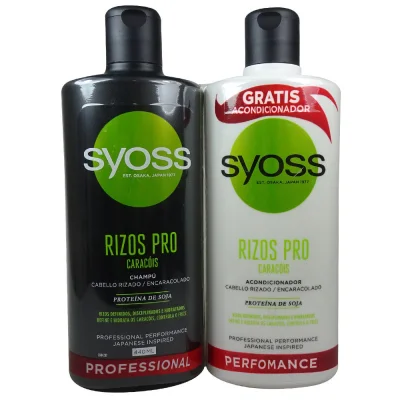 Syoss shampoo 440 ml. + conditioner 440 ml. Curls.