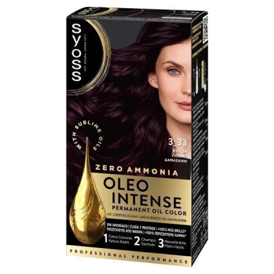 SYOSS COLOR SET OLEO N333 PLUM COLOR