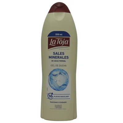 La Toja gel 550 ml. Mineral salts & thermal water.