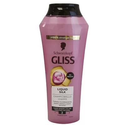 Gliss shampoo 250 ml. Liquid smooth and silky.