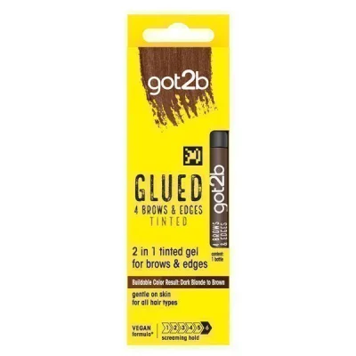 Got2B Glued 4 Brows & Edges Gel 16ml TINTED