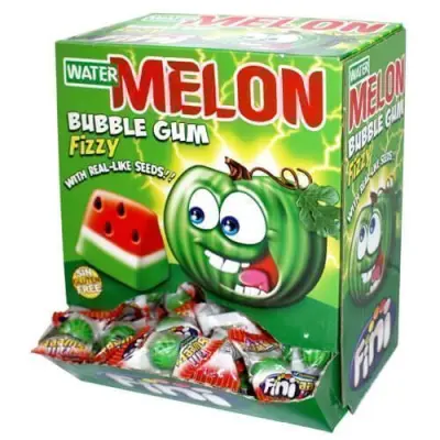 CHUPA CHUPS BUBBLE GUM (10x90gr.) - (PLAY TENNIS) (PINEAPPLE)