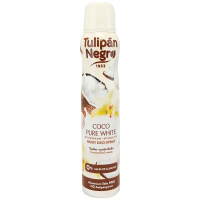 Tulipán Negro deodorant spray 200 ml. Coconut.