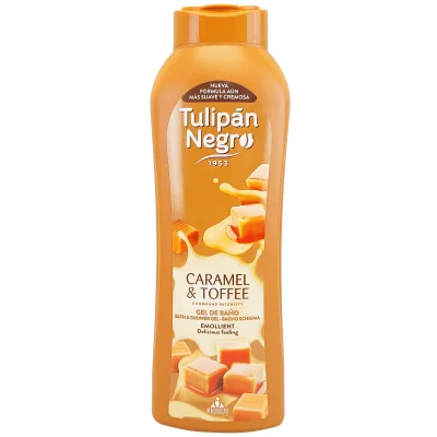 Tulipán Negro shower gel 650 ml. Caramel.