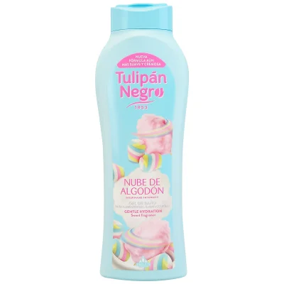 Tulipán Negro shower gel 650 ml. Cotton cloud.