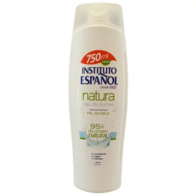 Instituto Español shower gel 750 ml. Natura sensitive skin.