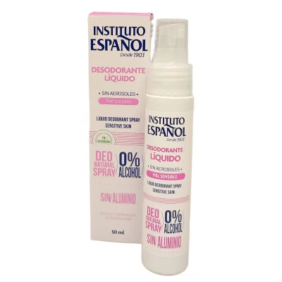 Instituto Español liquid spray deodorant 50 ml. Sensitive skin.