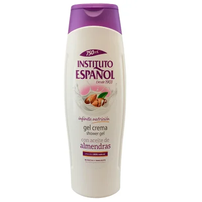 Instituto Español shower gel 750 ml. Almond.