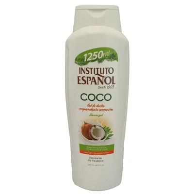 Instituto Español shower gel 1250 ml. Coconut.