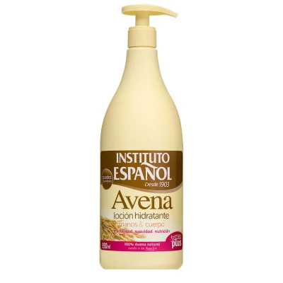 Instituto español body lotion 950 ml. Avena hands and body with dispenser.